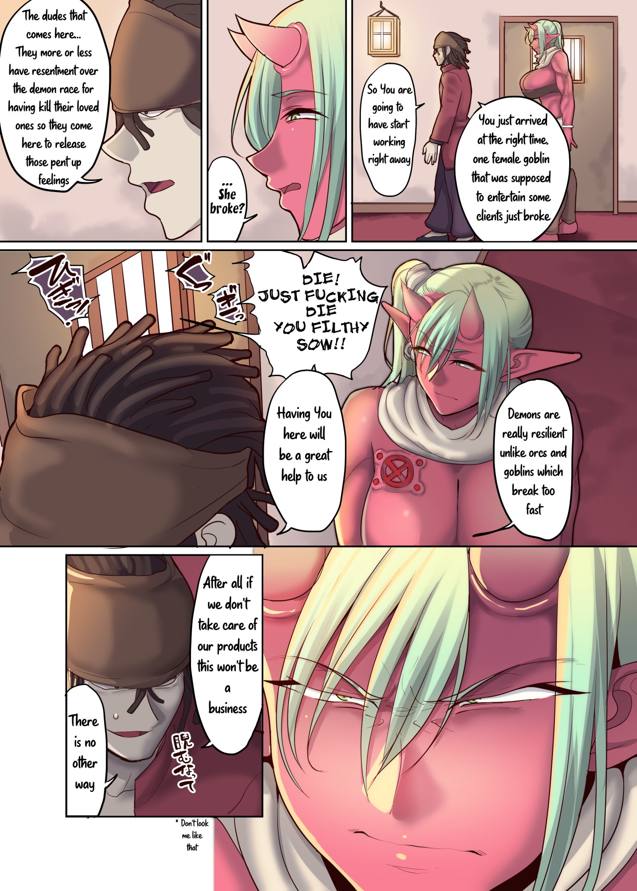 Hentai Manga Comic-A Slave Ogre Visits Human Society-Read-8